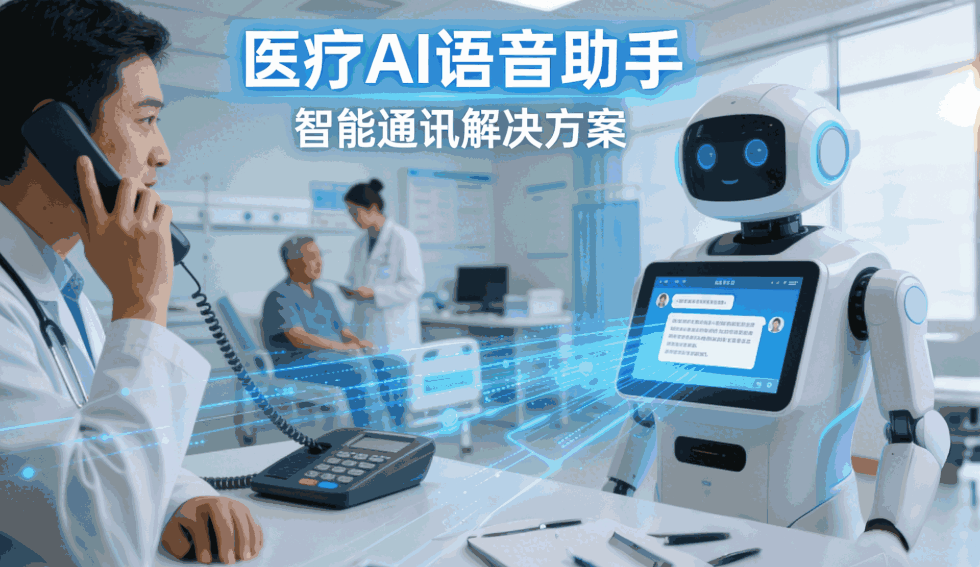 【医院】AI大模型语音机器人行业解决方案