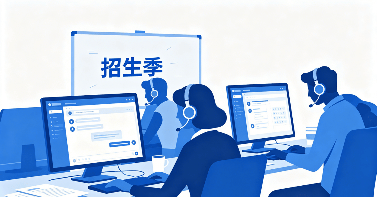 招生季必看！教育行业AI客服困局：不是缺人，是缺可复制的智能系统 